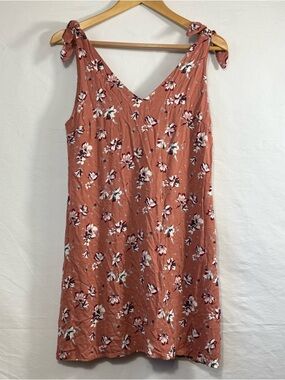 Ivy & Main Pink Floral Swing Dress